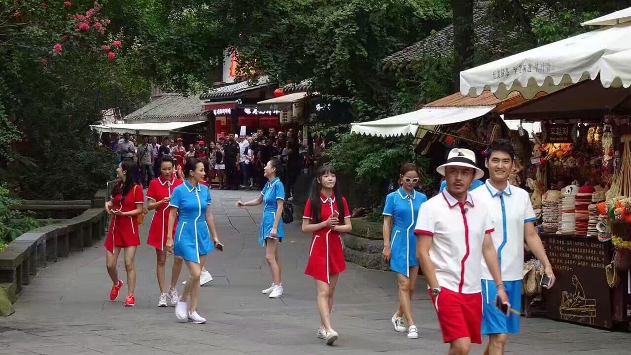 《我们来了》栏目拍摄